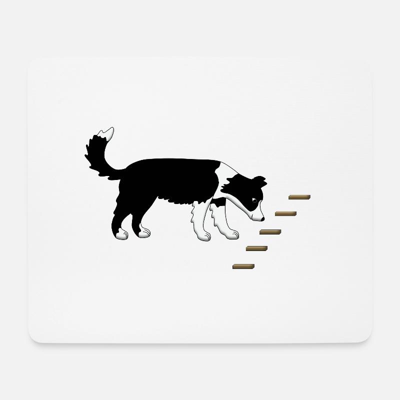 Obedience 1 - Mouse Pad (horizontal) - white