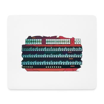 johannus2 - Mousepad (Querformat) - Weiß - Vorne
