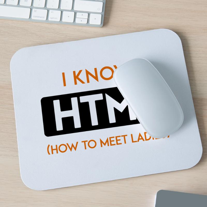 HTML web developer entwickler CSS Programmierer Mousepad (Querformat)
