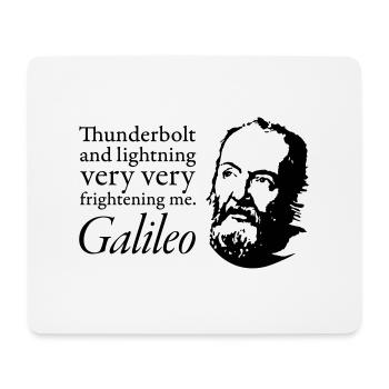 Galileo - Mousepad (Querformat) - Weiß - Vorne