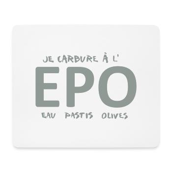 EPO - Mousepad (Querformat) - Weiß - Vorne