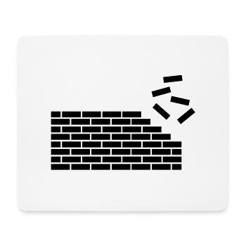 maurer_f1 - Mousepad (Querformat) - Weiß - Vorne