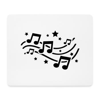 music_design_tq1 - Tapis de souris (format paysage) - blanc - Devant