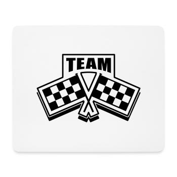racing_team__f1 - Tapis de souris (format paysage) - blanc - Devant