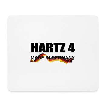Hartz 4 - Tapis de souris (format paysage) - blanc - Devant