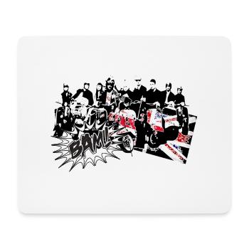 Mods sur les scooters 2 - Tapis de souris (format paysage) - blanc - Devant