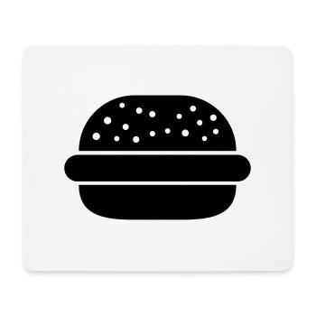 Hamburger - Mouse Pad (horizontal) - white - Front