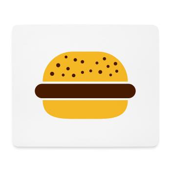 Hamburger - Mouse Pad (horizontal) - white - Front