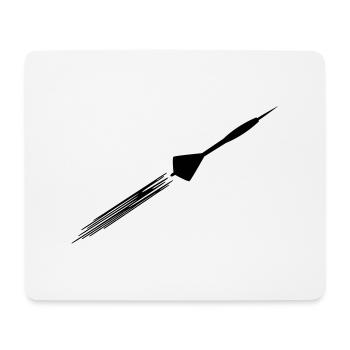 Darts - Mousepad (Querformat) - Weiß - Vorne