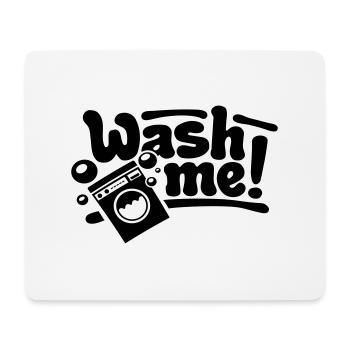 wash_me_f1 - Tapis de souris (format paysage) - blanc - Devant