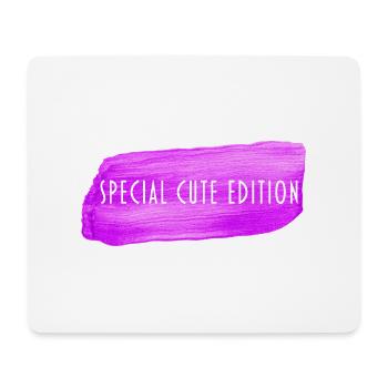 Special Cute Edition - Mouse Pad (horizontal) - white - Front