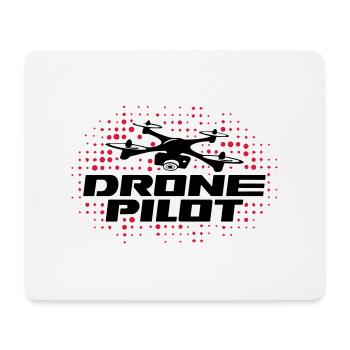 drone pilot - Mousepad (Querformat) - Weiß - Vorne