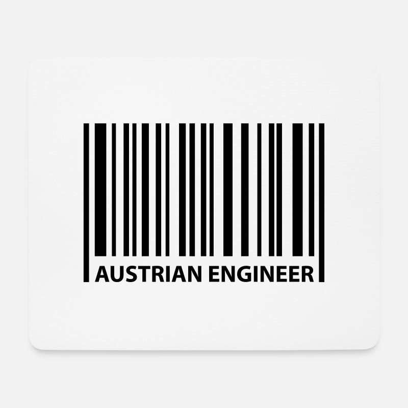 austrian engineer - Mousepad (Querformat) - Weiß