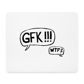 Gewaltfreie Kommunikation - What the fuck? - Mousepad (Querformat) - Weiß - Vorne