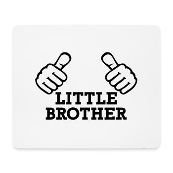 Bruder - Mousepad (Querformat) - Weiß - Vorne