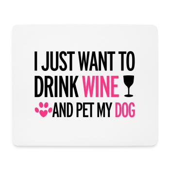 Wine - Mouse Pad (horizontal) - white - Front