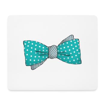 noeudpapillona2 - Tapis de souris (format paysage) - blanc - Devant