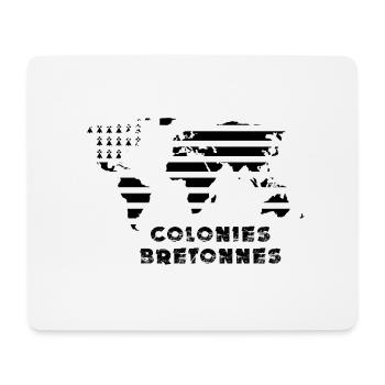 Bretagne colonies - Tapis de souris (format paysage) - blanc - Devant