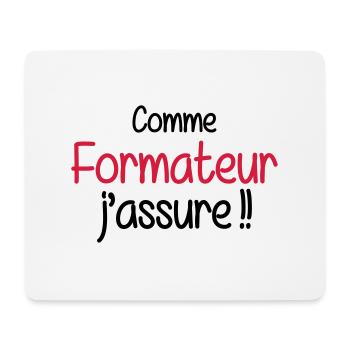 Formateur / Formatrice / Formation / Education - Tapis de souris (format paysage) - blanc - Devant