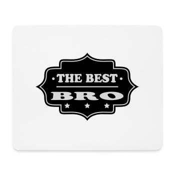 The best bro 222 - Tapis de souris (format paysage) - blanc - Devant