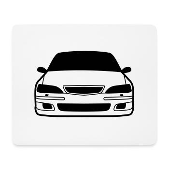 JDM Car eyes Accord | T-shirts JDM - Mouse Pad (horizontal) - white - Front