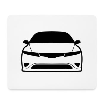 JDM Car eyes FN2 | T-shirts JDM - Mouse Pad (horizontal) - white - Front