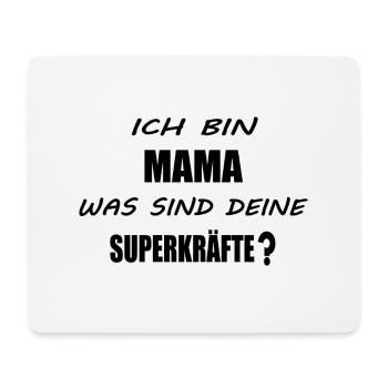 Mama - Mousepad (Querformat) - Weiß - Vorne