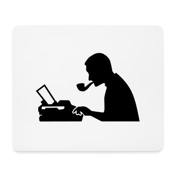 Journalist - Mousepad (Querformat) - Weiß - Vorne