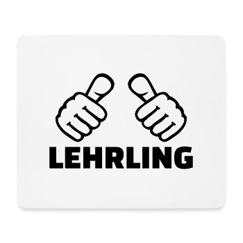 Lehrling - Mousepad (Querformat) - Weiß - Vorne