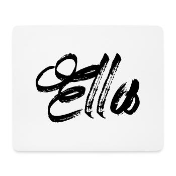 Ella - Mouse Pad (horizontal) - white - Front
