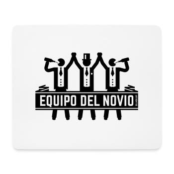 Groom's Team (Bachelor / Black) - Mouse Pad (horizontal) - white - Front
