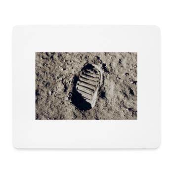 Apollo11 Mond Poster - Mousepad (Querformat) - Weiß - Vorne
