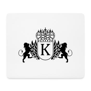 k_symbol__king - Mousepad (Querformat) - Weiß - Vorne