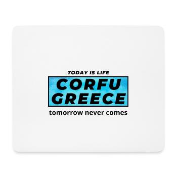 Corfou Grèce - Tapis de souris (format paysage) - blanc - Devant