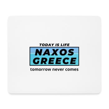 Naxos Grèce - Tapis de souris (format paysage) - blanc - Devant