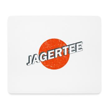 Jagerte Cocktail Vintage Lettrage Logo Retro - Tapis de souris (format paysage) - blanc - Devant