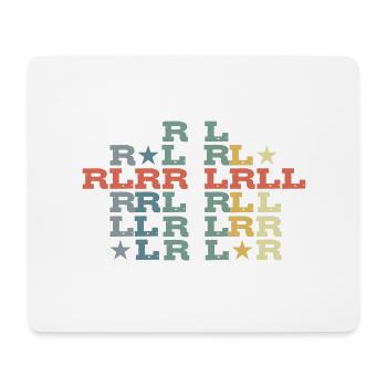 Drums Rudiments - Mousepad (Querformat) - Weiß - Vorne