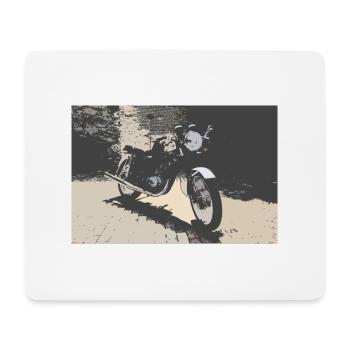 Fresko MZ TS - Mousepad (Querformat) - Weiß - Vorne