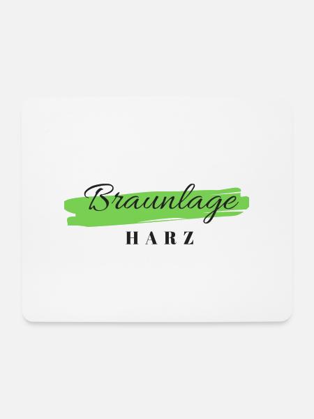 Braunlage im Harz - Mousepad (Querformat) - Weiß