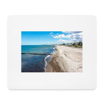 Heiligendamm Bad Doberan Mecklembourg Poméranie occidentale - Tapis de souris (format paysage) - blanc - Devant