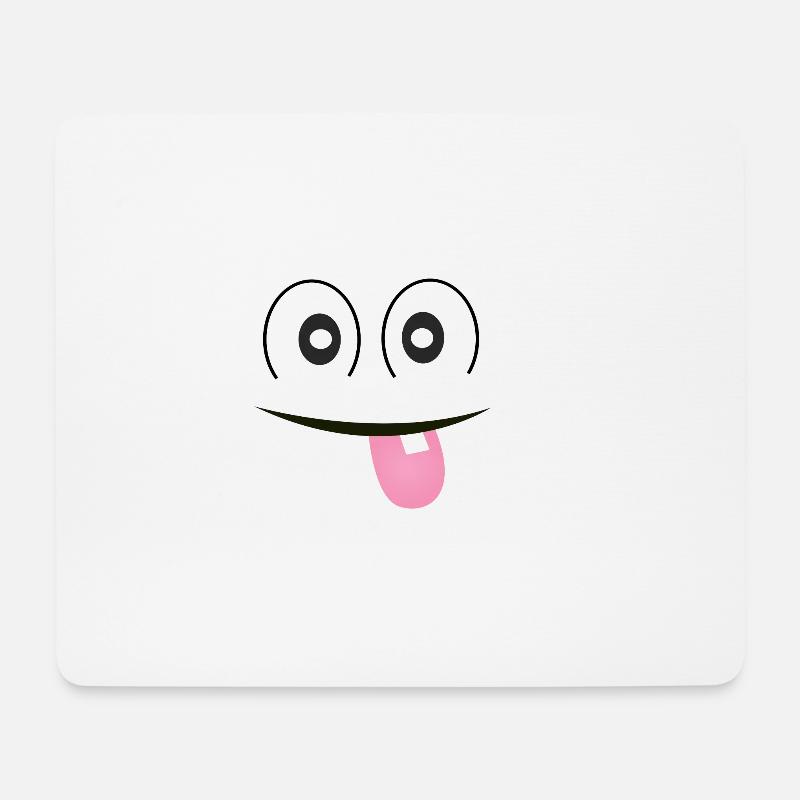FUN - Mousepad (Querformat) - Weiß