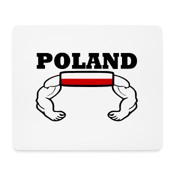 Polen - Mousepad (Querformat) - Weiß - Vorne