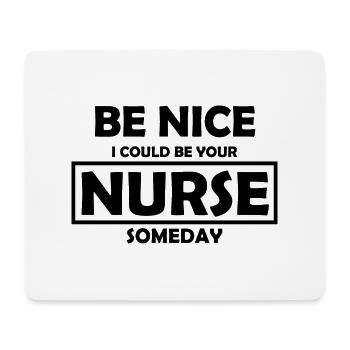 Nurse Krankenschwester Doktor - Mousepad (Querformat) - Weiß - Vorne