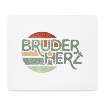Bruderherz by the Manzanita`s - Mousepad (Querformat) - Weiß - Vorne