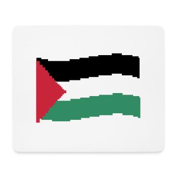 free palestine - Mouse Pad (horizontal) - white - Front