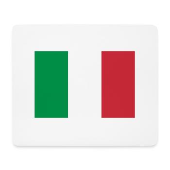 Italien Flagge - Mousepad (Querformat) - Weiß - Vorne