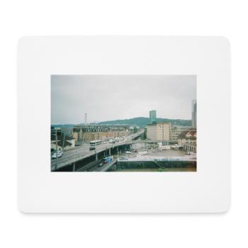 Prime Tower Zürich - Mousepad (Querformat) - Weiß - Vorne