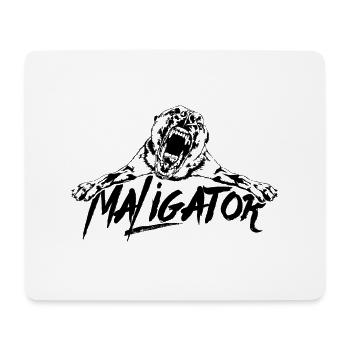MALIGATOR Belgian Malinois IGP Hunde Wilsigns - Mousepad (Querformat) - Weiß - Vorne