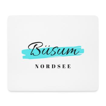 Büsum - Mouse Pad (horizontal) - white - Front