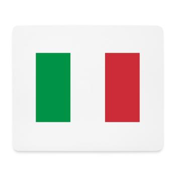 Flag Italy / Italian flag - Mouse Pad (horizontal) - white - Front